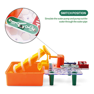 Nuova ruota idraulica <span class=keywords><strong>a</strong></span> <span class=keywords><strong>spirale</strong></span> fai da te giocattoli elettronici <span class=keywords><strong>blocchi</strong></span> di costruzione fisica Kit di esperimenti circuiti scientifici giocattolo per studente - Product Image 3