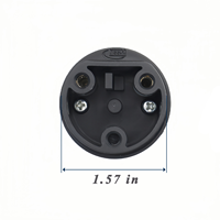 Accessoires pour voiturettes de golf YEEDA Y-30 : Ensemble prise et fiche 48V/60V universel pour Club Car, E-Z-GO, Buggy, Voiturette de navette