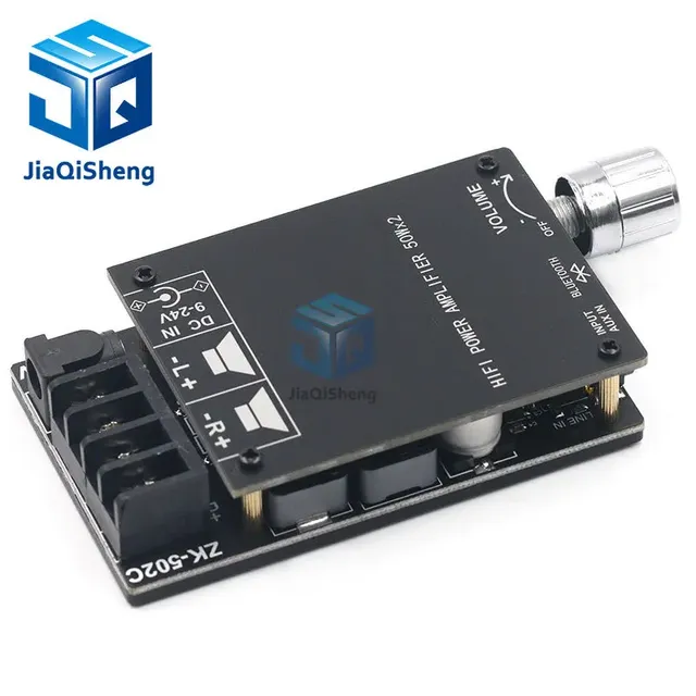 HIFI Wireless for 5.0 TPA3116 Digital Power Audio Amplifier Board 50WX2 Stereo AMP Home Theater JIAQISHENG JQS Lead Free