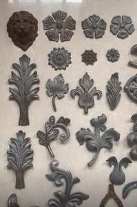 2015 ornamentales <span class=keywords><strong>de</strong></span> hierro forjado <span class=keywords><strong>de</strong></span> metal estampado <span class=keywords><strong>de</strong></span> hojas/estampado <span class=keywords><strong>de</strong></span> flores y hojas - Product Image 3