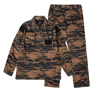 Nuove uniformi della guardia di sicurezza da <span class=keywords><strong>combattimento</strong></span> all'aperto 728 camicie pantaloni mimetica tattica uniforme nera 728 tuta di sicurezza - Product Image 3