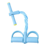 Multifuncional elástico Yoga Pedal tensor banda de resistencia Abdomen/cintura/brazo/pierna estiramiento adelgazamiento entrenamiento paso plataformas