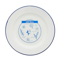 Ventes chaudes 2024, assiettes et plats à dessert plats classiques de 24 cm pour la maison, impression à domicile, assiette en émail pour hôtel, fête