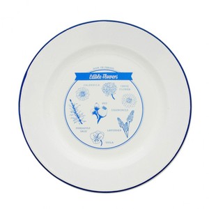 Ventes chaudes 2024, assiettes et plats à dessert plats classiques de <span class=keywords><strong>24</strong></span> <span class=keywords><strong>cm</strong></span> pour la maison, impression à domicile, <span class=keywords><strong>assiette</strong></span> en émail pour hôtel, fête - Product Image 3