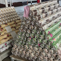 Rouleau de nappe jetable imprimé d'un seul côté - Revêtement en vinyle PVC pour les occasions de repas quotidiennes