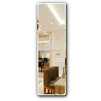 Miroir mural décoratif sans cadre de grande taille, épaisseur 2 mm à 6 mm, prix d'usine