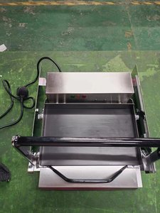 Tostadora eléctrica comercial, tostadora de hamburguesas, restaurante de comida rápida, gran oferta, tostadora de bollos de hamburguesas, máquina para hacer hamburguesas - Product Image 2