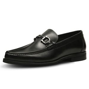 Chaussures mocassins en cuir pour hommes de haute qualité, chaussures Lofar en cuir véritable personnalisées pour homme, chaussures classiques à enfiler pour l'été pour hommes - Product Image 1