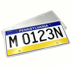 <span class=keywords><strong>Plaque</strong></span> d'<span class=keywords><strong>immatriculation</strong></span> de voiture en aluminium avec logo gaufré du Pennsylvania, <span class=keywords><strong>plaque</strong></span> décorative en métal pour voiture - Product Image 6