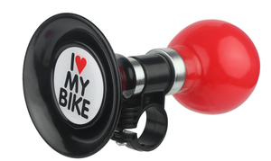 <span class=keywords><strong>Klaxon</strong></span> d'air pour vélo d'enfant, sonnette puissante à pression pour draisienne, scooter, voiturette de bébé, motif dessin animé I LOVE MY BIKE, pour rénovation/amélioration. - Product Image 4