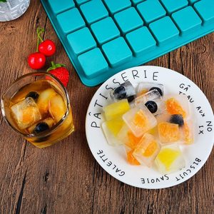 40 khoang Nicole vuông hình chữ nhật hình dạng silicon nhựa khuôn 369 nhà máy mẫu thân thiện với môi cao <span class=keywords><strong>Silicone</strong></span> <span class=keywords><strong>Ice</strong></span> <span class=keywords><strong>Cube</strong></span> khay sô cô la - Product Image 5