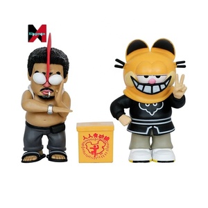 Conjunto de figura escolar de <span class=keywords><strong>Stephen</strong></span> Chow Coward Buster <span class=keywords><strong>King</strong></span> of Destroyer Fight Back, escultura de PVC coleccionable de Kung Fu chino, regalo de película - Product Image 5