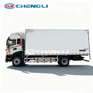 รถบรรทุกตู้แช่แข็งสำหรับงานหนัก Dongfeng 4X2 330 แรงม้า พร้อมตู้แช่ Carrier สำหรับขนส่งอาหารแช่แข็ง - Product Image 3