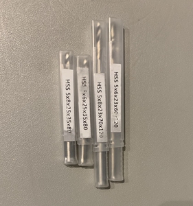 เครื่องมือกัดขนาด3-10มม. ดอกกัดเดี่ยวดอกสว่านเจาะอลูมิเนียม <span class=keywords><strong>hss</strong></span> โคบอลต์ - Product Image 5