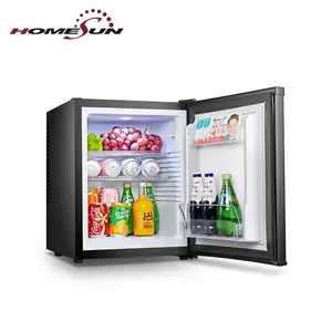 BCH-40 40 리터 블랙 음료 냉장고, 무소음 미니 냉장고