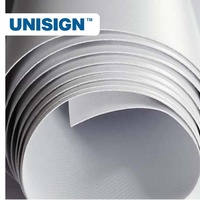 Bâche PVC brillante 440g 15oz pour affichage extérieur, toile graphique mate pour enseignes et affiches