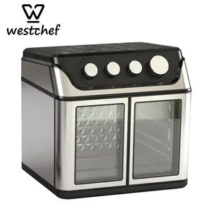 New Product Big New Style OEM 23L Manual Control Electric Hot Air fryer Oven Oiless Cooker Machine