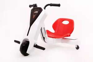 Vendita calda auto da corsa 12v batteria <span class=keywords><strong>3</strong></span> ruote Scooter elettrico per bambini Drift Go Kart auto elettrico Drift Trike per bambini - Product Image 3