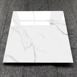 Stone Floor Tiles 60X60 Crystal White Porcelain Ceramic Tiles Floor And Wall Tiles For Bathroom Or Toilet Rustic Porcelanato Tile