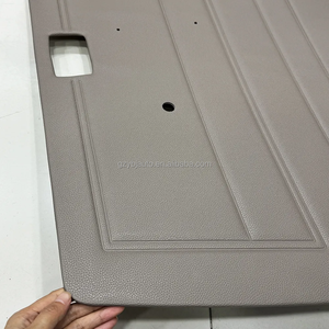 YBJ إكسسوارات سيارات جديدة ألواح بطانة الباب الأمامي لسيارة لاند كروزر 1984-2024 للنوافذ اليدوية من جلد PVC لطرازات LC76 LC78 LC79 فردي ومزدوج - Product Image 5