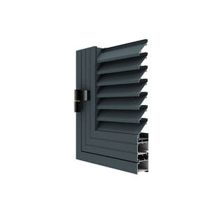 Profil de persienne en aluminium Xingfa série 55, série 6000, 6063 T5, revêtement poudré, sur mesure, fabriqué au Vietnam, haute qualité - Product Image 5