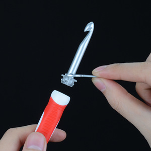 Juego <span class=keywords><strong>de</strong></span> ganchos <span class=keywords><strong>de</strong></span> ganchillo <span class=keywords><strong>LED</strong></span> USB <span class=keywords><strong>con</strong></span> <span class=keywords><strong>luz</strong></span> 10 piezas 2,5 ~ 8mm ganchos reemplazables para kits <span class=keywords><strong>de</strong></span> costura - Product Image 4