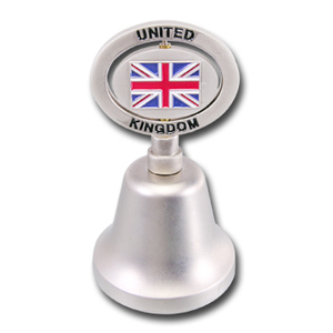 Grande cloche en laiton massif antique pour dîner, décoration de Noël, cadeau et accessoire - Product Image 1