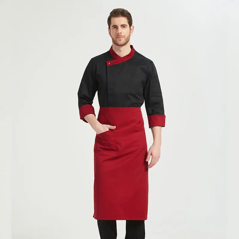 Hot Sales pizza chef uniform long sleeve for restaurant jackets With Fast Delivery