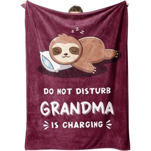 Purple Dandelion <b>Memory</b> Flannel <b>Blanket</b> Throw <b>Blanket</b> Nap <b>Blanket</b> Lightweight Breathable for Winter Warmth Custom Print - Product Image 4