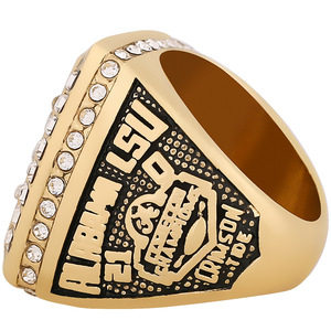 Кольцо мужское QIUZHEN, Чемпионское, Высококачественное, Прямой Производитель, Американский Футбол NCAA, <span class=keywords><strong>Alabama</strong></span> Crimson Tide, 1964-2020 - Product Image 3