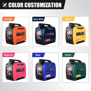 Portable 1/1.2KW Silent <b>Gasoline</b> <b>Generator</b> Auto Start Recoil 5.5L 79.7cc Engine 11h Continuous Run 12V C1 12V THK2750CZ Gasol - Product Image 6