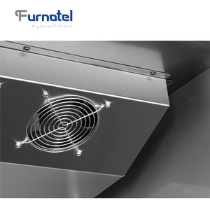 Chauffe-aliments Mobile à Double température chaud et <span class=keywords><strong>froid</strong></span>, armoire de maintien, chariot alimentaire pour l'école et l'hôpital - Product Image 4