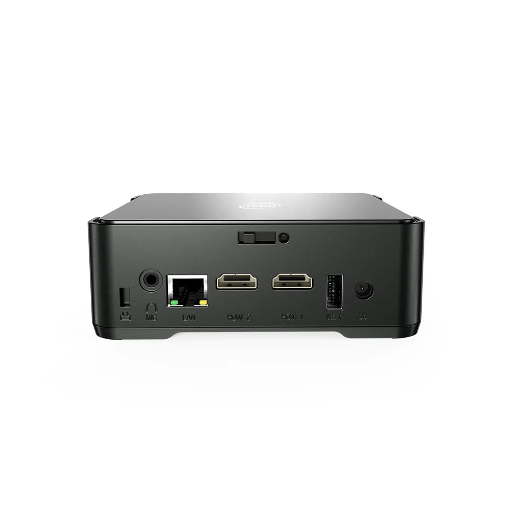 Powerful gaming pc GK3V J4125 Gemini lake 4K mini pc dual HD MI VGA 3 video out put display 8G RAM 128G SSD ROM wins 10 laptop