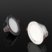 Vente flash - Décoration intérieure - Plafonnier personnalisé à trois couleurs - Spot LED encastré intérieur à intensité variable - Downlight - Design simple