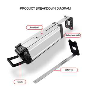 Электрический велосипед литиевая батарея 48V 18A литий-ионный аккумулятор power <span class=keywords><strong>battery</strong></span> портативный водонепроницаемый - Product Image 6