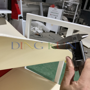 Ligne d'extrusion de plaques et de panneaux en mousse PVC à double vis haute productivité Dingkun avec tension personnalisée - Product Image 6