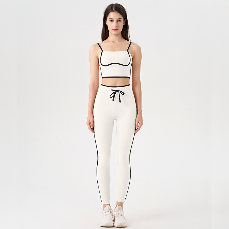 Tailleur pantalon-blanc