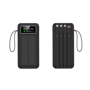 Commercio all'ingrosso 100000mAh banca di energia solare con la torcia elettrica e cavi 10W potenza di uscita per i telefoni cellulari all'aperto <span class=keywords><strong>campeggio</strong></span> - Product Image 2