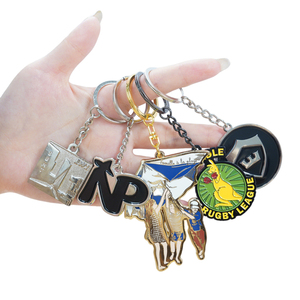 <span class=keywords><strong>Portachiavi</strong></span> in Metallo Personalizzati di Alta Qualità, Design con Smalto Morbido e Anelli, <span class=keywords><strong>Portachiavi</strong></span> Speciali per Regali - Product Image 2