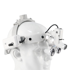 दंत हेडलाइट स्पॉट आकार का सर्जिकल हेडलाइट हेड बैंड लाइट हेडलाइट हेड बैंड लाइट हेडलैंप 2.5x/3.5x लाउप - Product Image 1