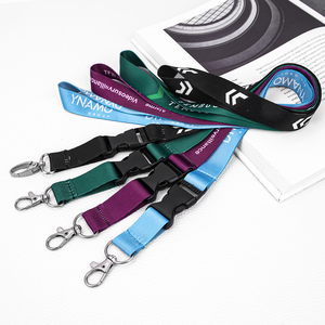 Thấp moq khuyến mại Kinh doanh Quà tặng cá nhân Cổ Công cụ in ấn Polyester thăng hoa tùy chỉnh dây buộc với logo tùy chỉnh - Product Image 2