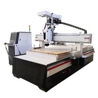 Routeur CNC ATC pour meubles en panneaux, machine de découpe CNC 2000x3000mm, découpeuse de bois pour ligne de production de portes d'armoires