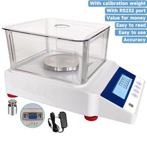 Balance analytique électronique <span class=keywords><strong>série</strong></span> Yheng FA, capteur de force électromagnétique, plateau en acier inoxydable, précision 0,001 g, grand écran LCD - Product Image 3