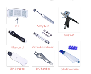 Appareil multifonctionnel 7-en-1 pour le soin du visage à jet d'oxygène, Aqua Peel, microdermabrasion, rajeunissement - Product Image 2