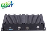 ELSKY – mini pc industriel Portable IPC6000 linux X86 Ubuntu OS avec carte mère 8e gen Quad Core 1.8GHz i7-8550U/8650U