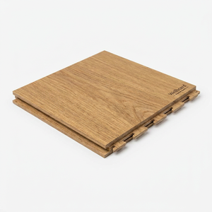 วูจู พีเอส แผ่นผนังลายไม้ กันน้ำ 100% ติดตั้งแบบคลิปออน สำหรับห้องน้ำ - Product Image 3