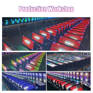 Système d'éclairage de scène à LED RGBW 4-en-1 à tête mobile, 24 pièces, avec effets stroboscopiques, DMX512, intensité réglable, pour spectacles, fêtes, mariages, clubs - Product Image 6