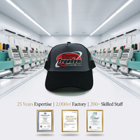 Gorras sin Estructura de Alta Calidad al por Mayor en Stock, Calidad G5 100%, Gorras Trucker de 5 Paneles con Visera de Gamuza y Estampado de Enlace