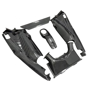 غطاء مدخول المحرك من ألياف الكربون الجاف عالي الجودة طراز OEM لـ Ferrari GTB - Product Image 1