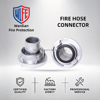 Buse et raccord de tuyau d'incendie en alliage d'aluminium DN50-DN150, connecteur de tuyau d'incendie pour hydrant